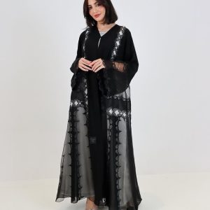 عباية فاخرة بأزرار من قطن